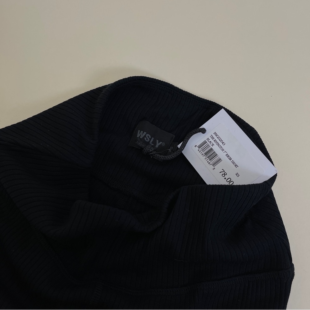 WSLY Rivington 7” Ribbed High-Waist Short - Picture 5 of 7